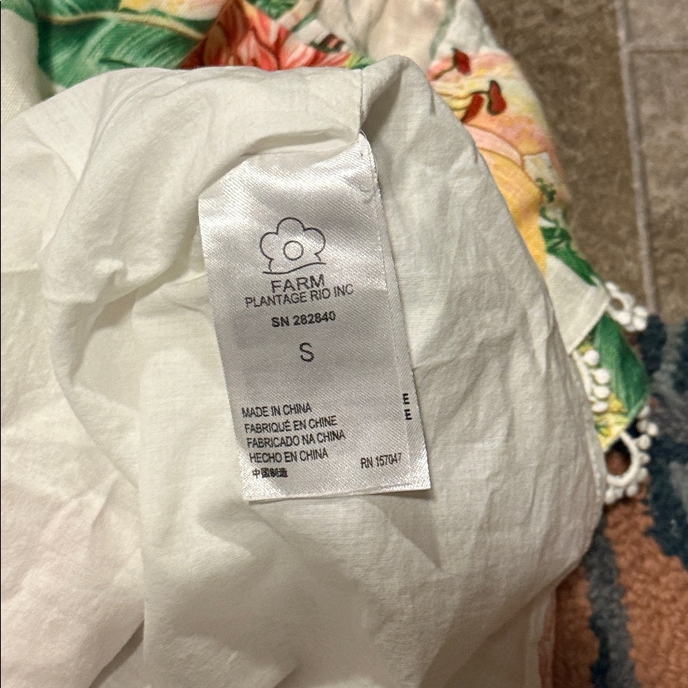 Farm Rio Denyse Linen Dress - Picture 6 of 7